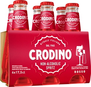 Crodino, Crodino Rosso Aperitif ohne Alkohol, Crodino Rosso Aperitif ohne Alkohol
