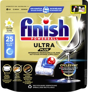 Finish, Finish Utlra Plus All In 1 Caps für Geschirrspüler