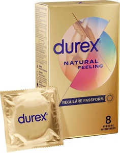 Durex, Kondome ?Natural Feeling?, Durex Natural Feeling Präservativ (8 Stk)