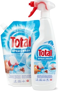 Total, Total Spray & Wash Multi-Flecken-Vorwaschspray + Nachfüllung, Total Spray & Wash Multi-Flecken-Vorwaschspray + Nachfüllung