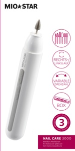 Mio Star, Mio Star Nail Care 3000 Maniküre-/Pediküre Set, 