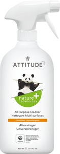 Attitude, ATTITUDE Allzweckreiniger Citrus Zest 800ml, Attitude Allzweckreiniger Spray