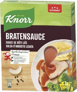 Knorr, Knorr Bratensauce 4x36g, Knorr Gourmet Bratensauce