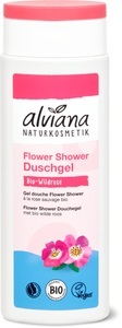 alviana, Alviana Flower Shower Duschgel Wildrose 250ml, alviana Naturkosmetik Duschgel