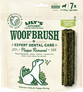 Lily´s Kitchen, Lily\'s Kitchen Lily's Kitchen Kaustange, LILY'S KITCHEN Woofbrush Zahnkauartikel für Hunde 7 Stück M