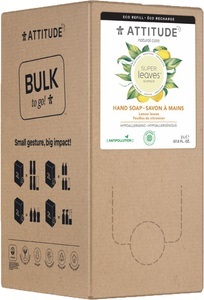 Attitude, Attitude - Superleaves Handseife Zitronenblätter Refill 2 Liter, Attitude Super Leaves Handseife Nachfüllpackung