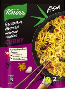 Knorr, Knorr Asia Nudeln Curry 148g, Knorr Asia Gebratene Nudeln