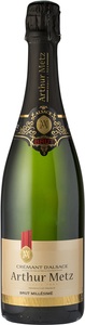Cremant d´Alsace Brut, Brut Crémant d´Alsace 75cl, Arthur Metz Brut Crémant d'Alsace AOP Schaumwein