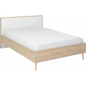 Gautier, Gautier Bett Larvik, MID.YOU Bett 120/200 cm in eichefarben , Larvik , Holzwerkstoff , Buche , massiv , 120 cm , foliert,Nachbildung,Echtholz , 002163001002
