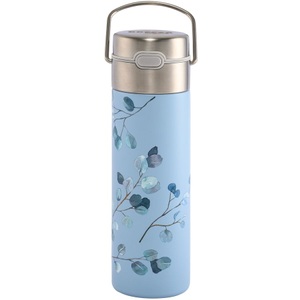 LIVIQUE, Thermosflasche Leeza, Eigenart Isolierflasche Leeza Eucalyptus hellblau