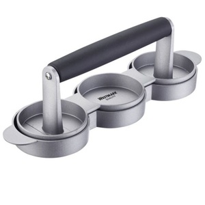 Diverse, diverse Hamburgerpresse Westmark, Mini-Hamburgermaker Trio, 24.5x8cm