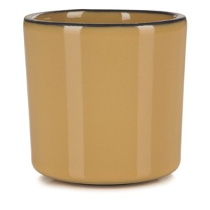 Revol, Revol - Espressotasse Caractère 8 cl - Dunkelbeige, Caractère Espressotasse 8cl, kurkuma