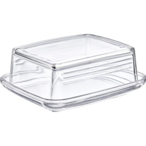Diverse, diverse Butterdose Westmark, Butterdose Glas, 14.3x11.8cm