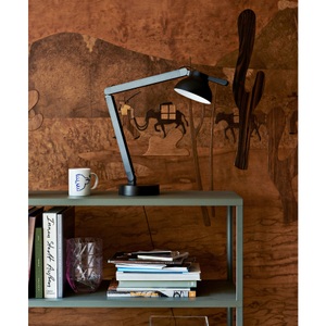 Hay, HAY PC Double Arm LED-Schreibtischlampe, schwarz, HAY PC Double Arm LED-Schreibtischlampe, schwarz