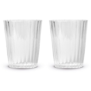 Easy Life, 2er Set Gläser aus Acryl 350ml, transparent, 2er Set Gläser aus Acryl 350ml, transparent