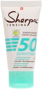 Sherpa Tensing, Sherpa Tensing Sonnencreme SPF 50 SENSITIVE, Sherpa Tensing Sonnencreme SPF 50 SENSITIVE