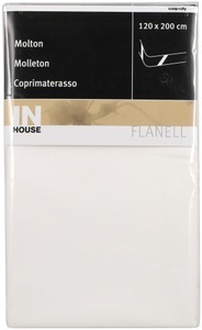 Inhouse, Inhouse Molton 120x200cm Weiss, Inhouse Molton 120x200cm Weiss