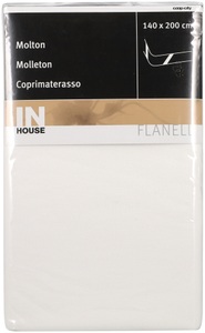 Inhouse, Inhouse Molton 140x200cm Weiss, Inhouse Molton 140x200cm Weiss
