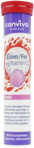 Conviva, conviva Eisen + Vitamin C 20ST, conviva Eisen & Vitamin C 20 Stück