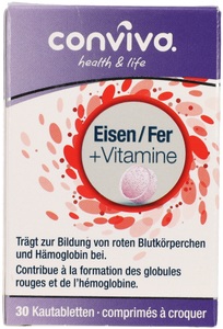 Conviva, conviva Eisen & Vitamine 30ST, 