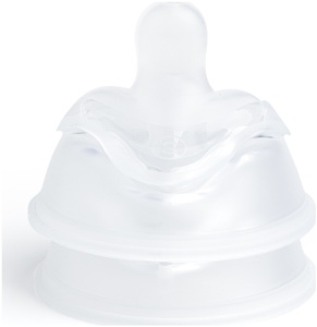 Herobility, Herobility Sauger Anti-Colic Teat L 4+Monate 2er Pack - transparent - Gr.ab 0 - 6 Monate, 