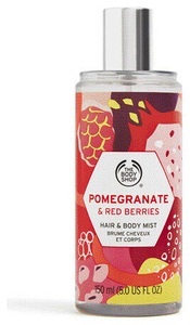 The body shop, pomegranate & red berries haar- & körperspray, 