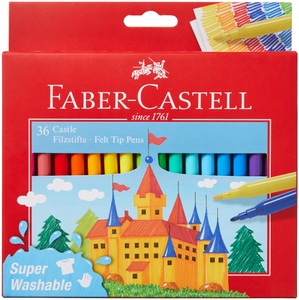 Faber-Castell, Faber Castell Filzstift Castle 36er Kartonetui, Faber Castell Filzstift Castle 36er Kartonetui