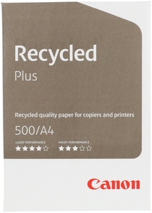 Canon, Canon Recycled Plus Kopierpapier 80g A4 500 Blatt, 