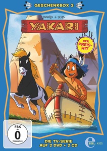 undefined, Yakari, Die Geschenkbox. Tl.3, 2 DVDs + 2 Audio-CDs, Yakari (3),Geschenkbox,2DVD+2CD