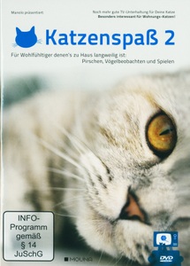 undefined, Katzenspaß - Noch mehr gute TV-Unterhaltung für Deine Katze, 1 DVD. Tl.2, 