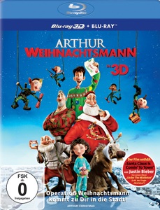 undefined, Arthur Weihnachtsmann 3D, 1 Blu-ray, 