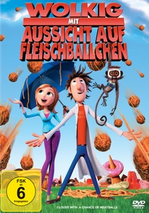 undefined, Wolkig mit Aussicht auf Fleischbällchen, 1 DVD, Wolkig mit Aussicht auf Fleischbällchen