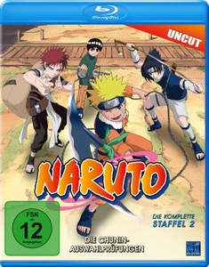 undefined, Naruto - Die Chunin-Auswahlprüfungen. Staffel.2, 1 Blu-ray, 