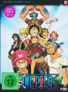One Piece - TV Serie. Box.8, 6 DVDs