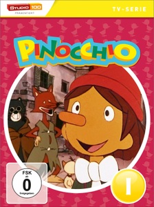 undefined, Pinocchio (TV-Serie). Tl.1, 1 DVD, Pinocchio - DVD 1/Episode 01-06