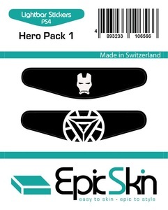 undefined, Lightbar Stickers - Hero Pack 1, 