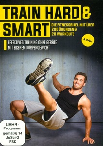 undefined, Train Hard & Smart, 4 DVDs, 