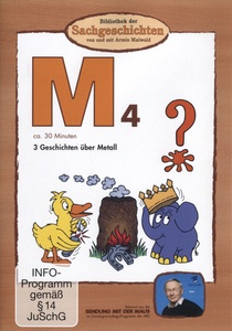 undefined, Bibliothek der Sachgeschichten - M4, 3 Geschichten über Metall, 1 DVD, M4 - 3 Geschichten über Metall (Bibliothek der Sachgeschichten)
