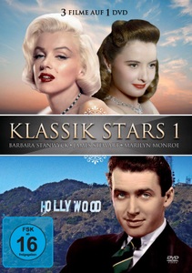 undefined, Klassik Stars - Barbara Stanwyck / James Stuart / Marilyn Monroe, 1 DVD, 