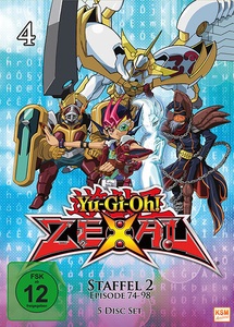 undefined, Yu-Gi-Oh! Zexal. Staffel.2.2, 5 DVD, Yu-Gi-Oh! - Zexal - Staffel 2.2/Episode 74-98 [5 DVDs]