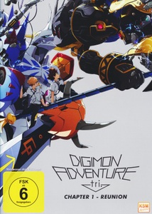 undefined, Digimon Adventure tri. - Chapter 1 - Reunion, 1 DVD, Digimon Adventure tri. Chapter 1 - Reunion