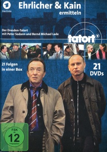 undefined, Tatort - Ehrlicher und Kain ermitteln, 21 DVD, Tatort Dresden - Ehrlicher & Kain ermitteln [21 DVDs]