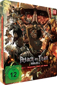 undefined, Attack on Titan - Anime Movie - Feuerroter Pfeil und Bogen - DVD, 1 Blu-ray (Limited Edition), 