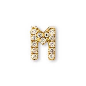 Christ, Christ Mix&Match - Charm Letter M Anhänger Unisex, Christ Letters Anhänger Unisex