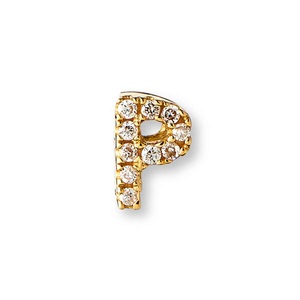 Christ, Christ Mix&Match - Charm Letter P Anhänger Unisex, Christ Letters Anhänger Unisex