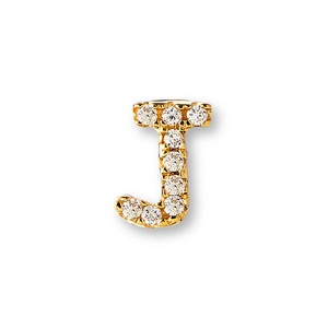 Christ, Christ Mix&Match - Charm Letter J Anhänger Unisex, Christ Letters Anhänger Unisex