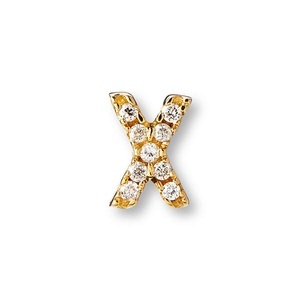 Christ, Christ Mix&Match - Charm Letter X Anhänger Unisex, Christ Letters Anhänger Unisex