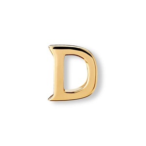 Christ, Christ Mix&Match - Charm Letter D Anhänger Unisex, Christ Letters Anhänger Unisex