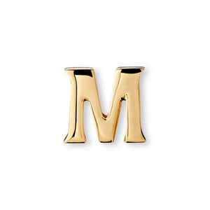 Christ, Christ Mix&Match - Charm Letter M Anhänger Unisex, Christ Letters Anhänger Unisex