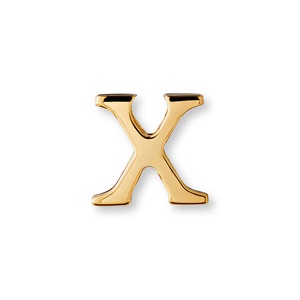 Christ, Christ Mix&Match - Charm Letter X Anhänger Unisex, Christ Letters Anhänger Unisex